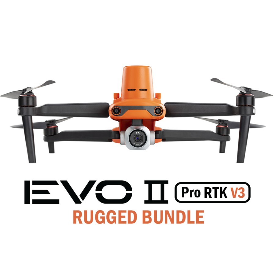AUTEL EVO II PRO RTK V3 RUGGED BUNDLE Drone 6K 38 Min 1-Inch CMOS