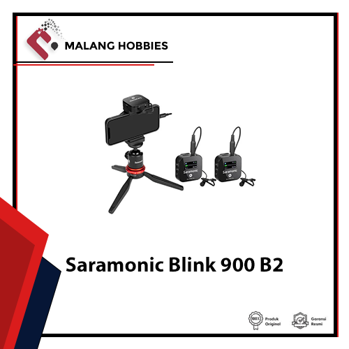 Saramonic Blink 900 B2 2.4GHz Dual-Channel Wireless Microphone System