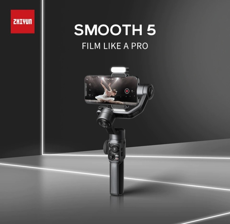 ZHIYUN Smooth 5 Handheld Stabilizer 3-Axis Smartphone Gimbal