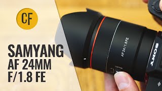 Lensa Samyang AF 24mm f1.8 for Sony Samyang 24mm f1/.8 Sony GARANSI RESMI