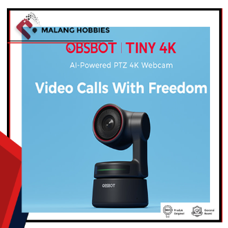 Obsbot Tiny 4k AI powered PTZ Webcam