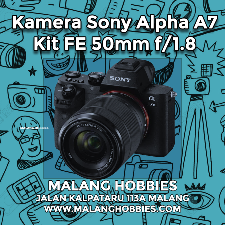 Kamera Sony Alpha A7 Kit FE 50mm f/1.8