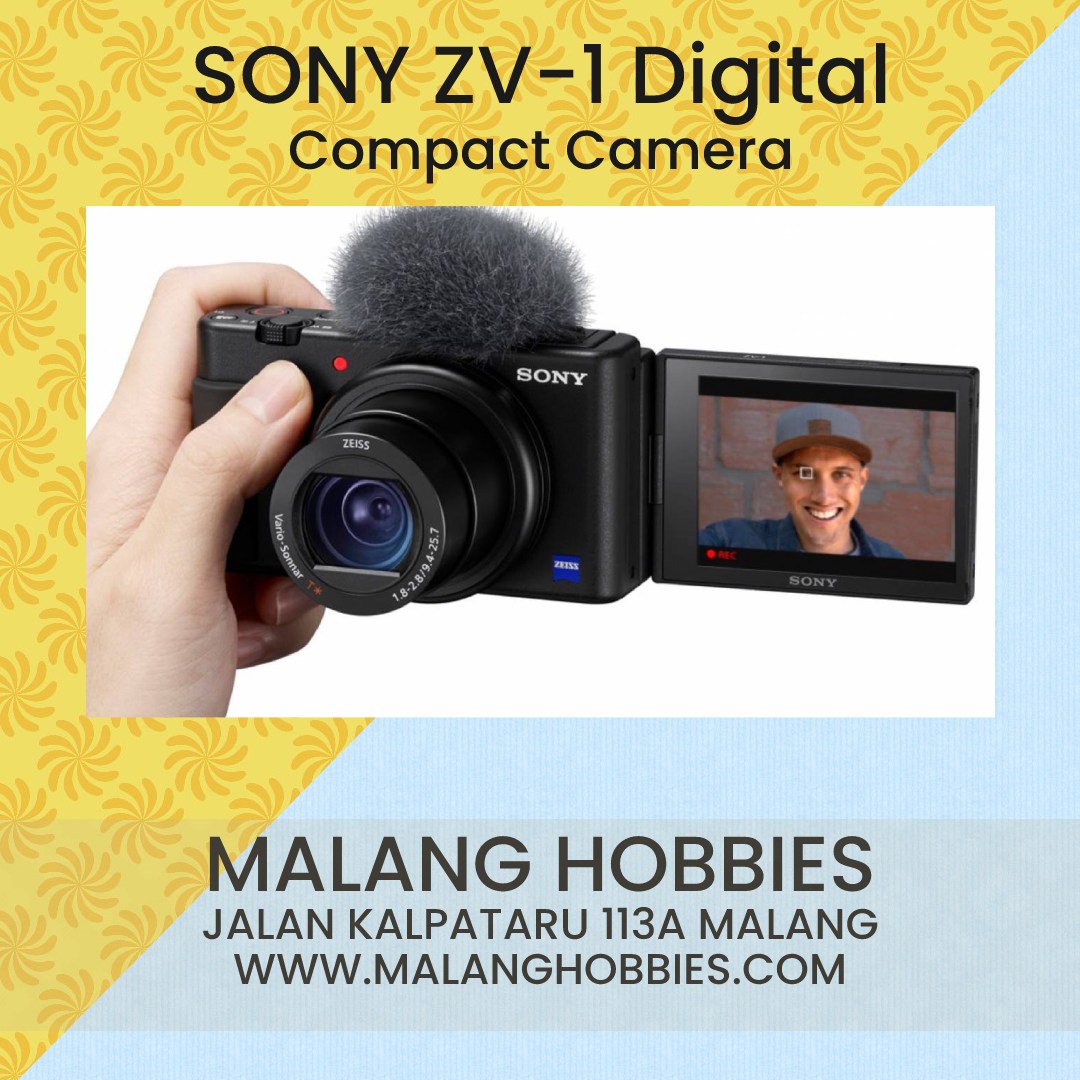 SONY ZV-1 Digital Compact Camera / Sony ZV1 Vlogging Kamera 4K Video
