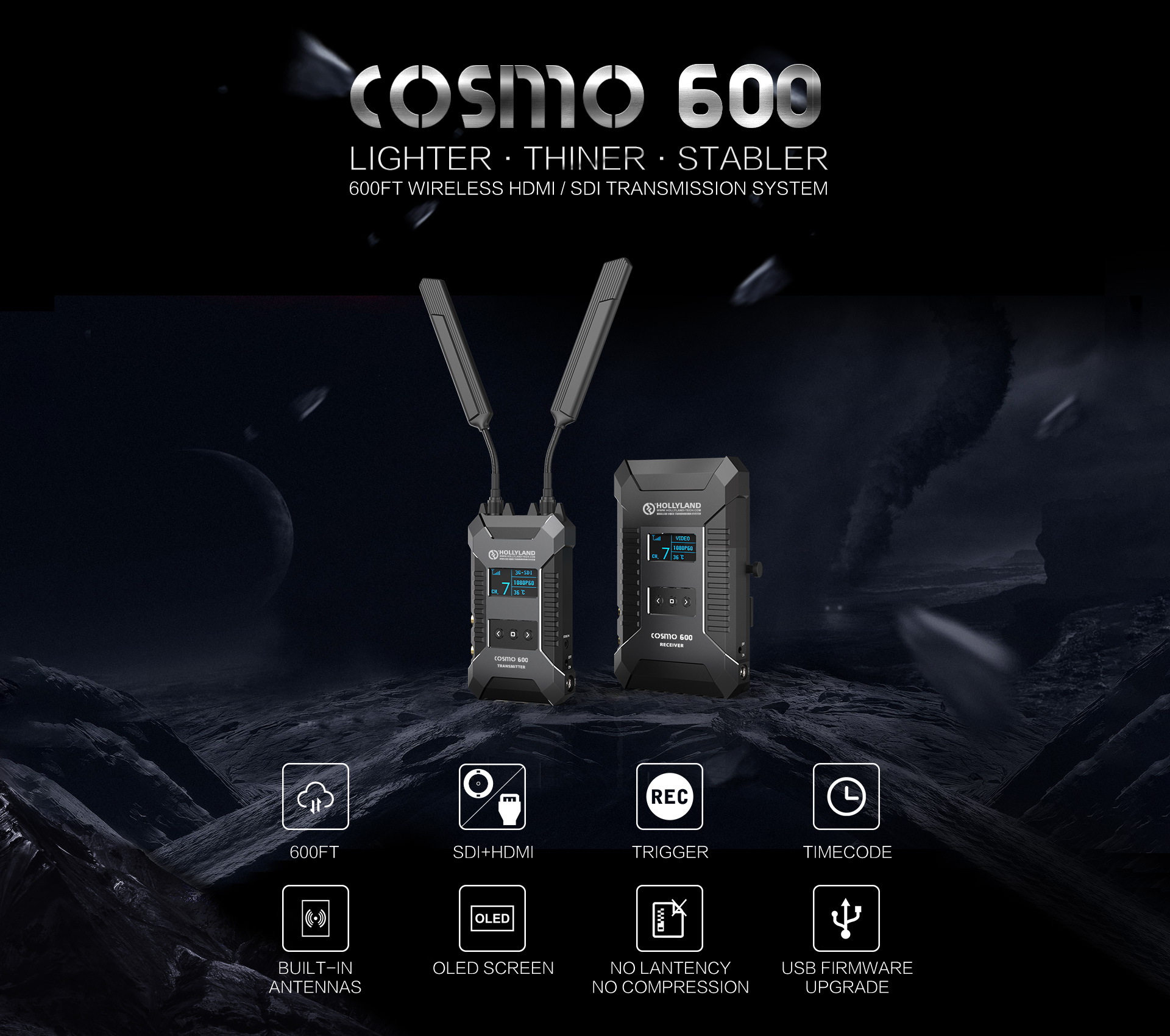 jual Hollyland COSMO 600 Wireless Video Harga spesifikasi