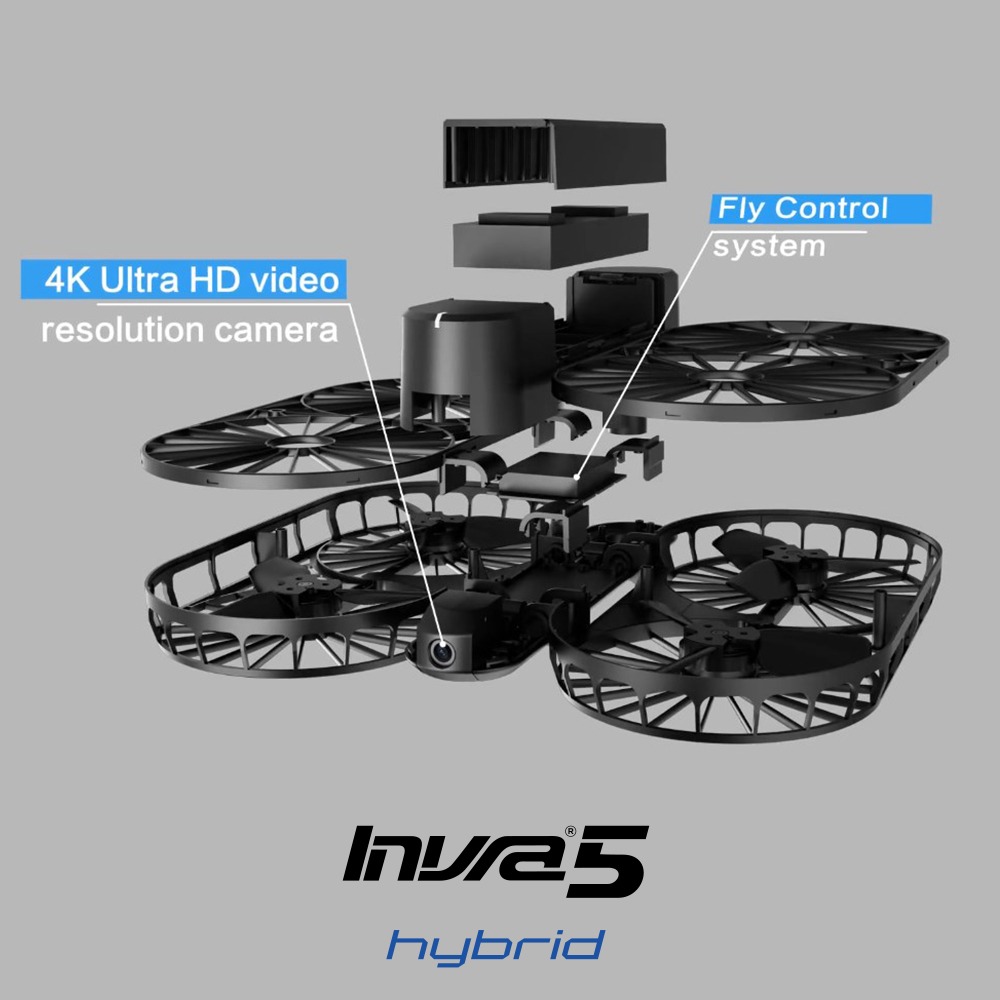Review drone Brica Invra 5 Alpha Hybrid spesifikasi