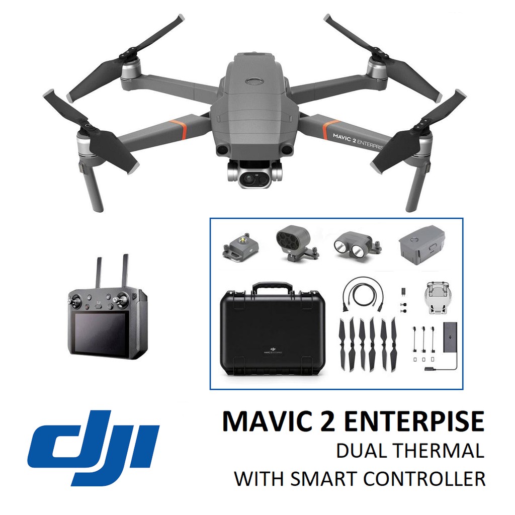 jual DJI Mavic 2 Enterprise Dual Camera Thermal With Smart Controller harga drone
