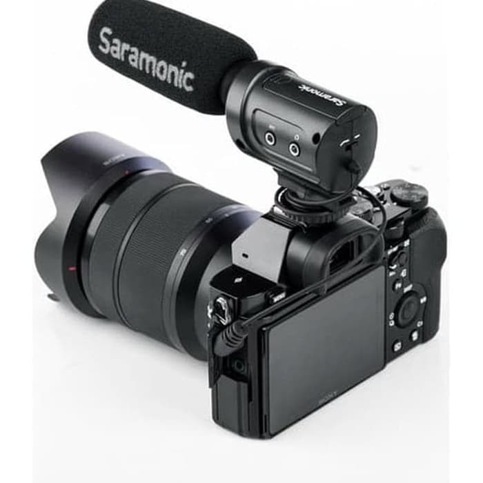 jual Saramonic SR-M3 mic kamera murah malang