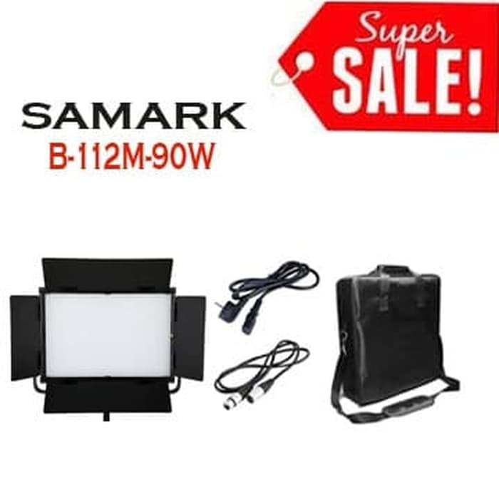 jual Samark B-112M -90W Bi-Color Led Video Light studio malang