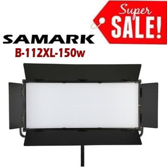 jual Video Lighting Pro Studio Samark B-112XL -150W Bi-Color Led Video Light Murah Malang