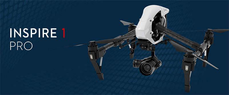 DJI Inspire 1 PRO Quadcopter with Zemuse X5 4K Camera
