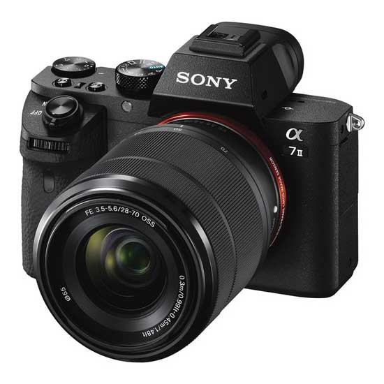 Jual Kamera Mirrorless Sony A7 Mark II Kit FE 28-70mm f/3.5-5.6 OSS Toko Kamera Malang