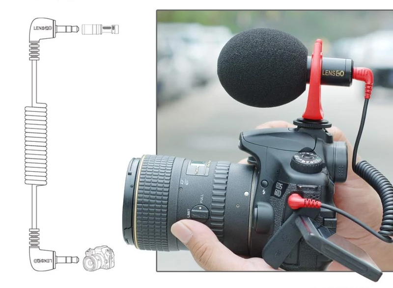 jual microphone LENSGO DMM1 3.5mm murah malang