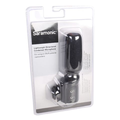 jual Saramonic SR-M3 Mini Directional Condenser Microphone murah harga surabaya malang